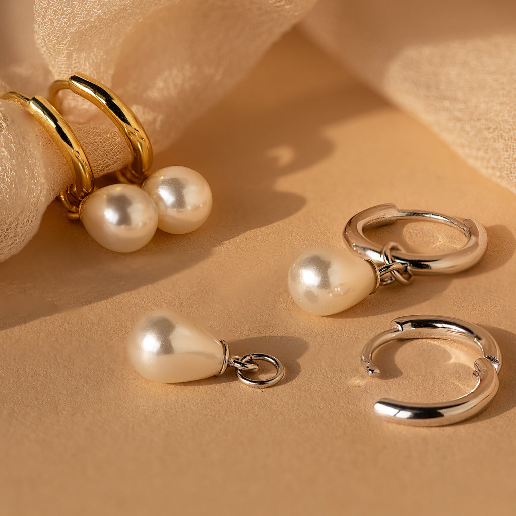 Delicate Pearl Earrings