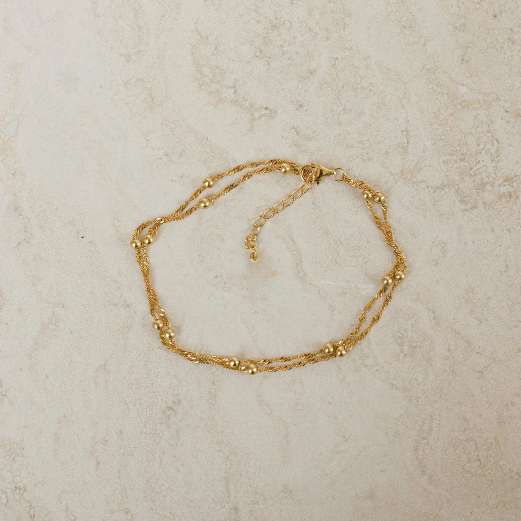 Alma Duo Bracelet in 18k Gold