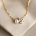 Pearl Diamond Necklace