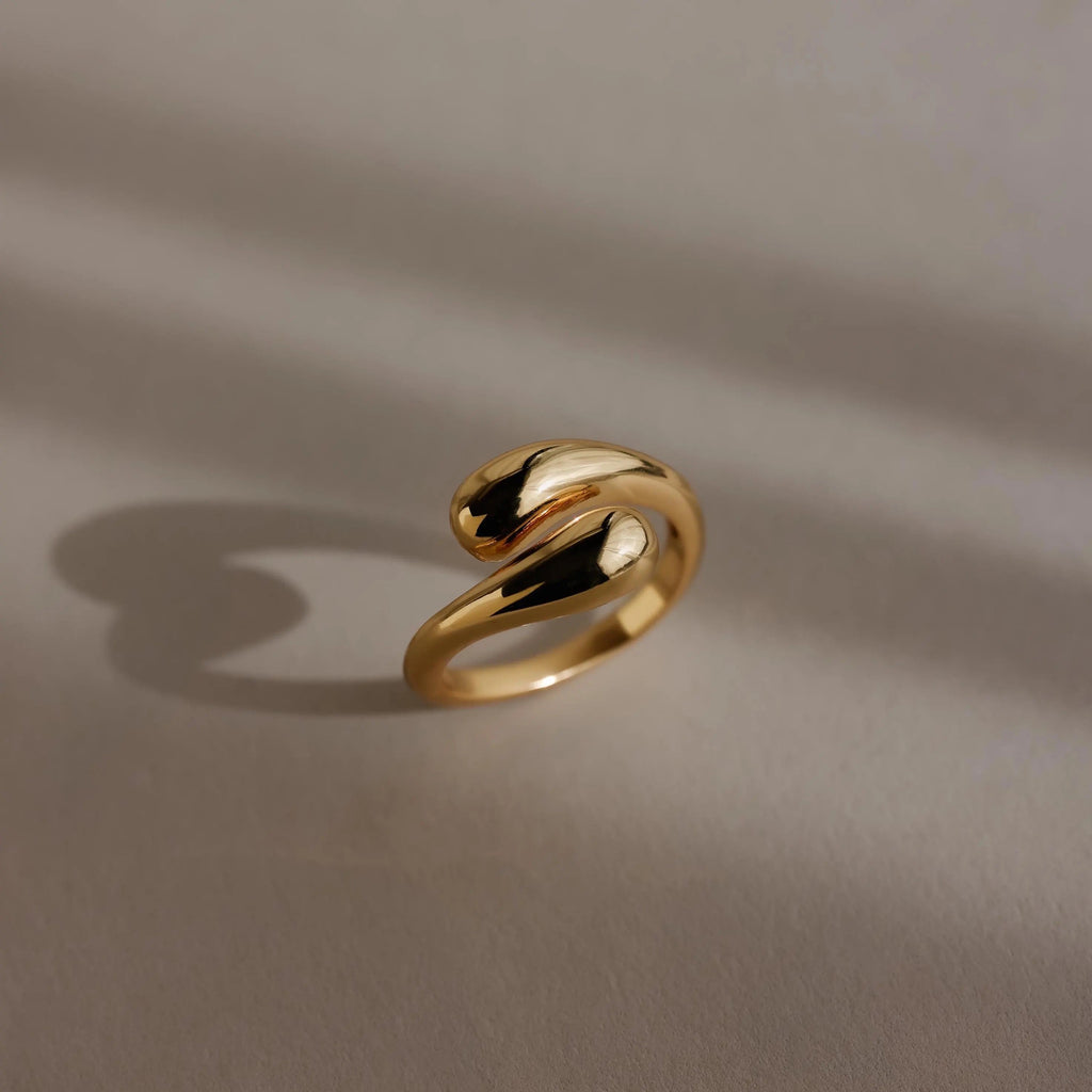 Adjustable Double Dome Ring
