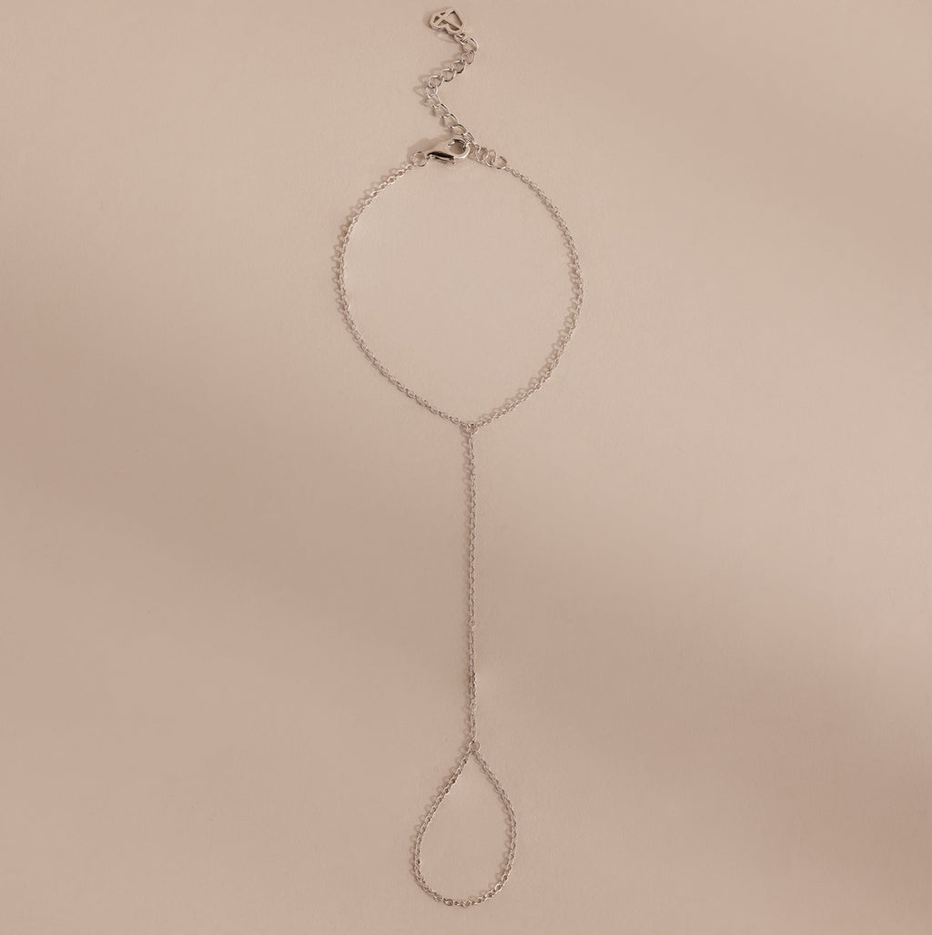 Discreet Cord Hand Bracelet