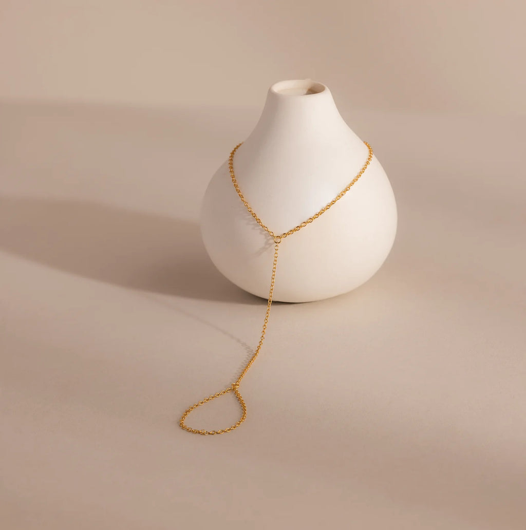 Discreet Cord Hand Bracelet