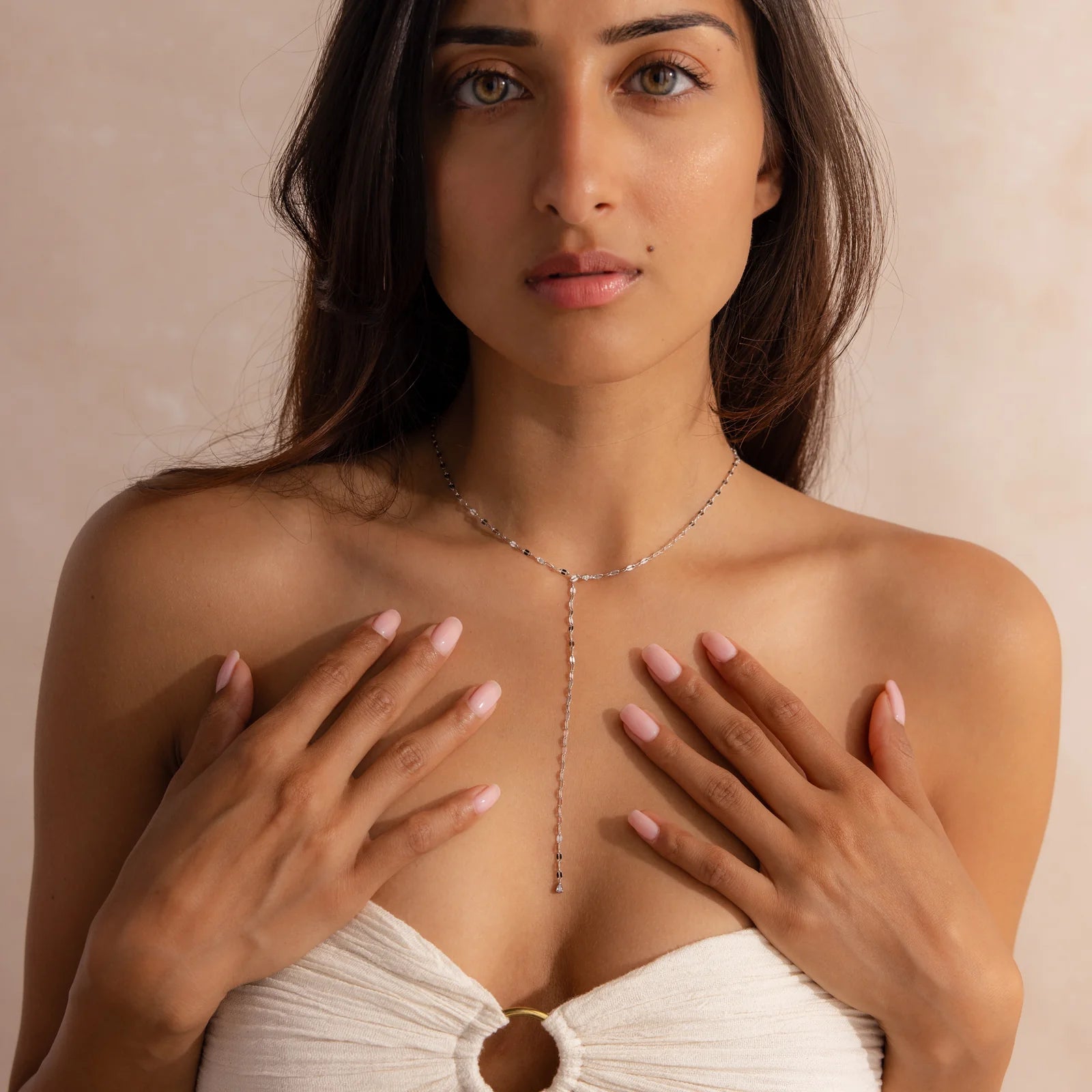 Noemi Necklace with Sparkling Stones