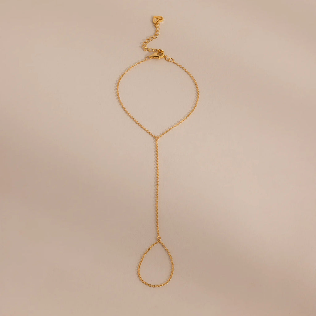 Discreet Cord Hand Bracelet