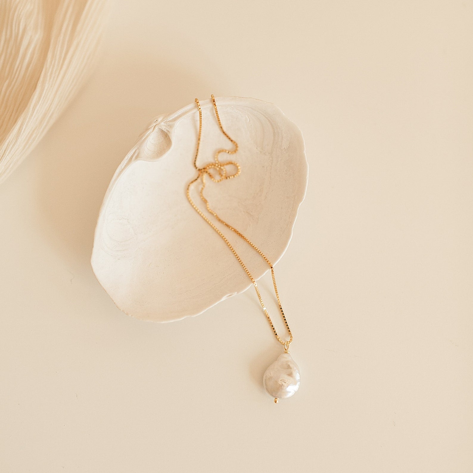 Baroque Pearl Pendant