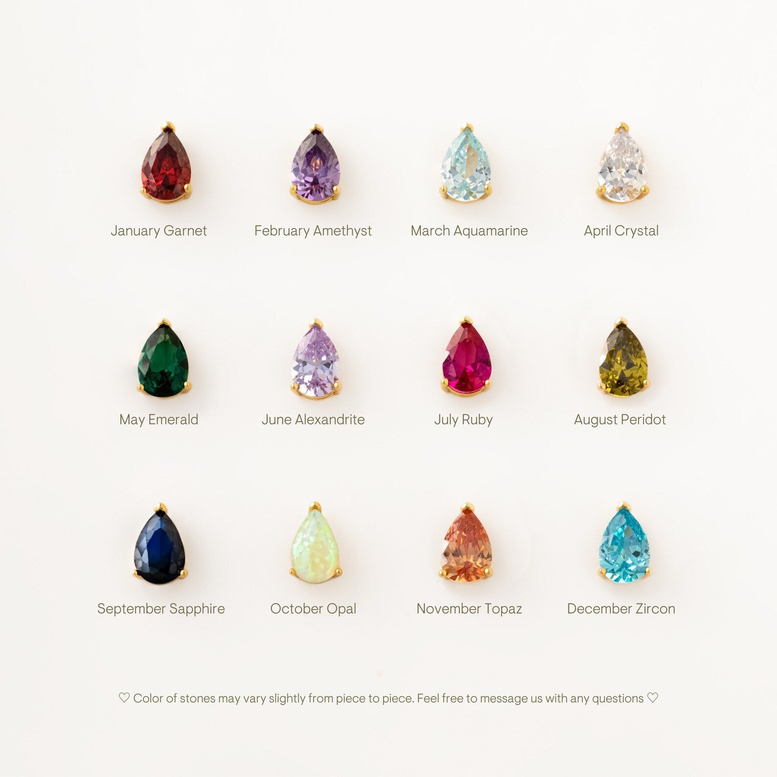 Aura Earrings of the Month
