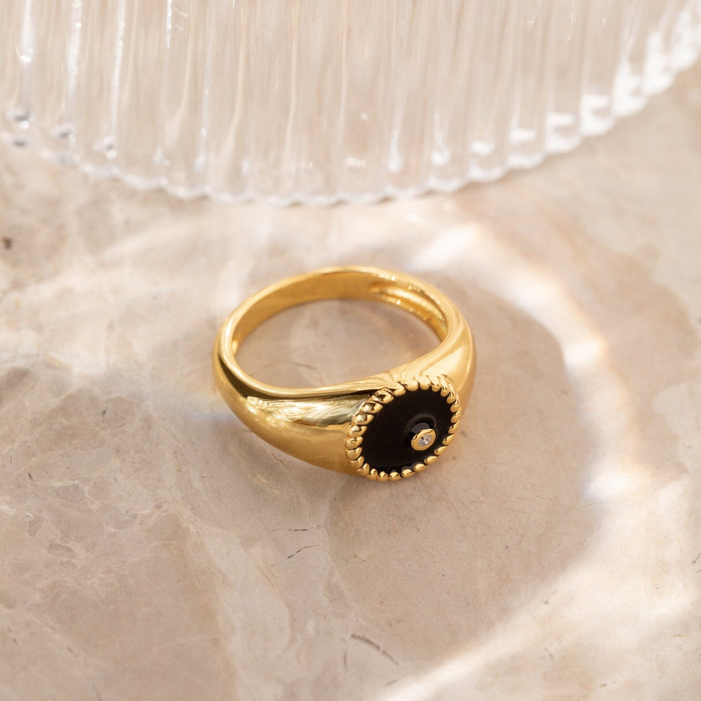 Celine Onyx Ring