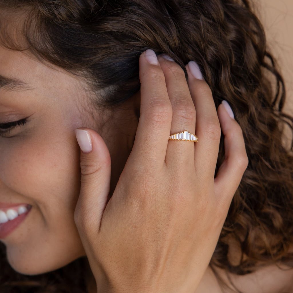 Vintage Style Diamond Ring