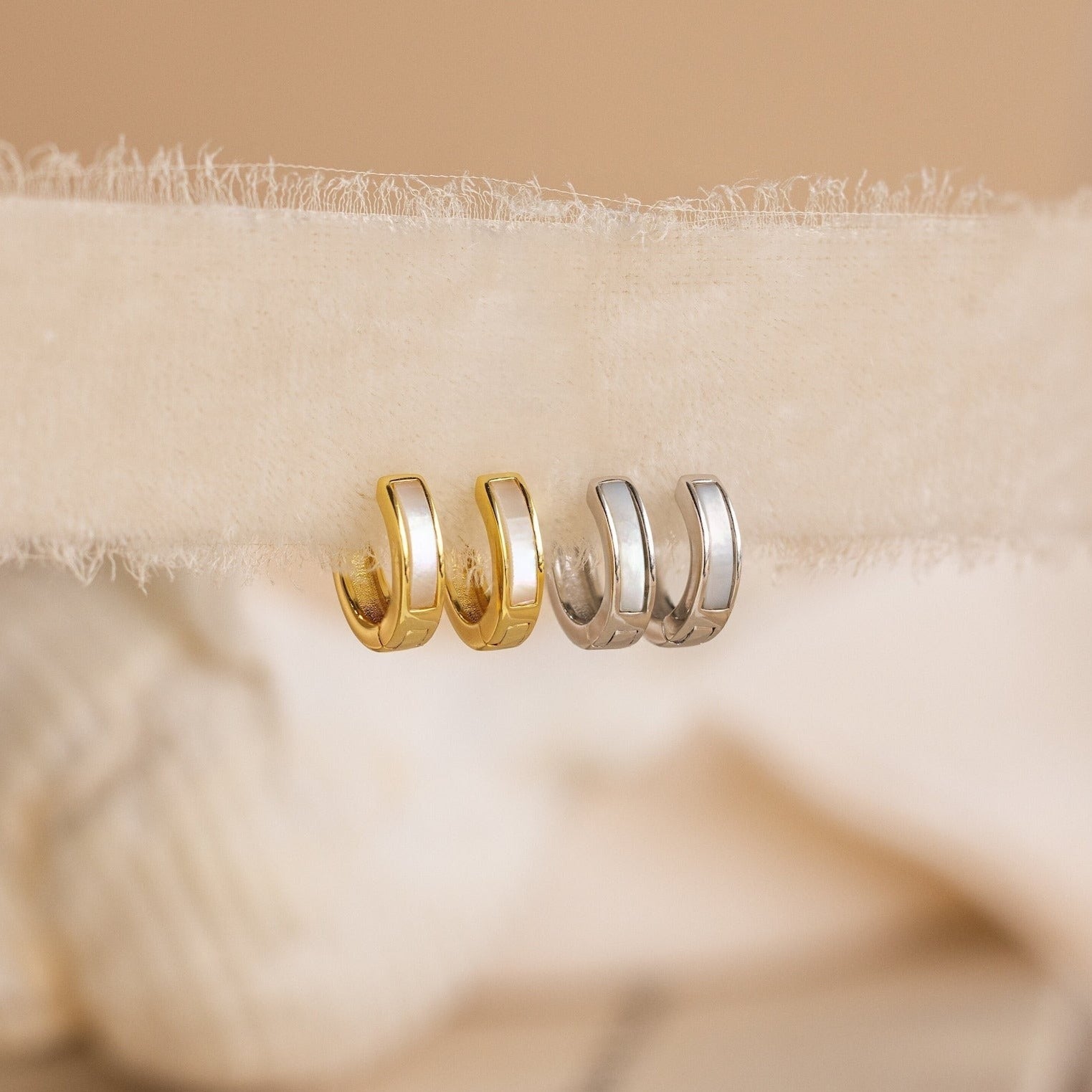 Fiona hoop earrings