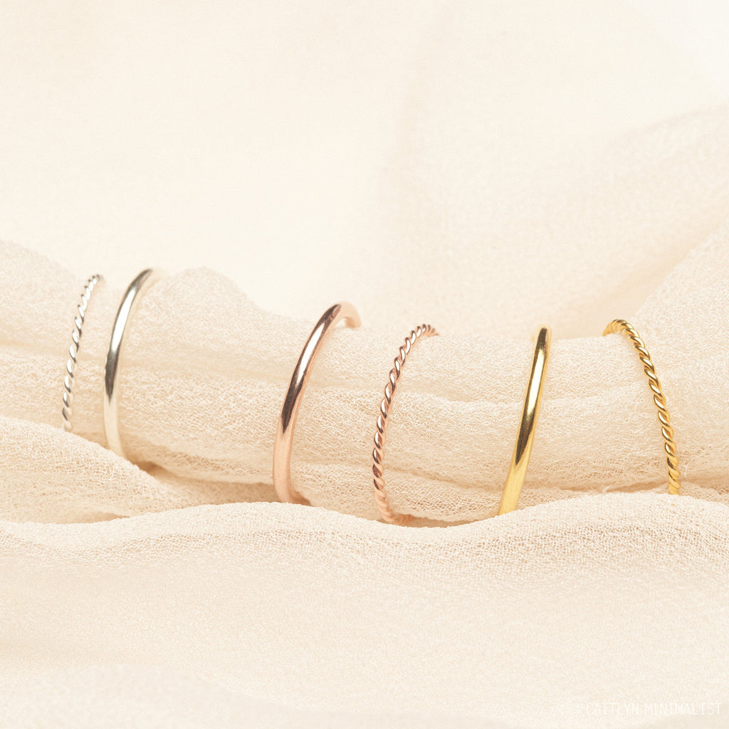 minimalist rings by Belle