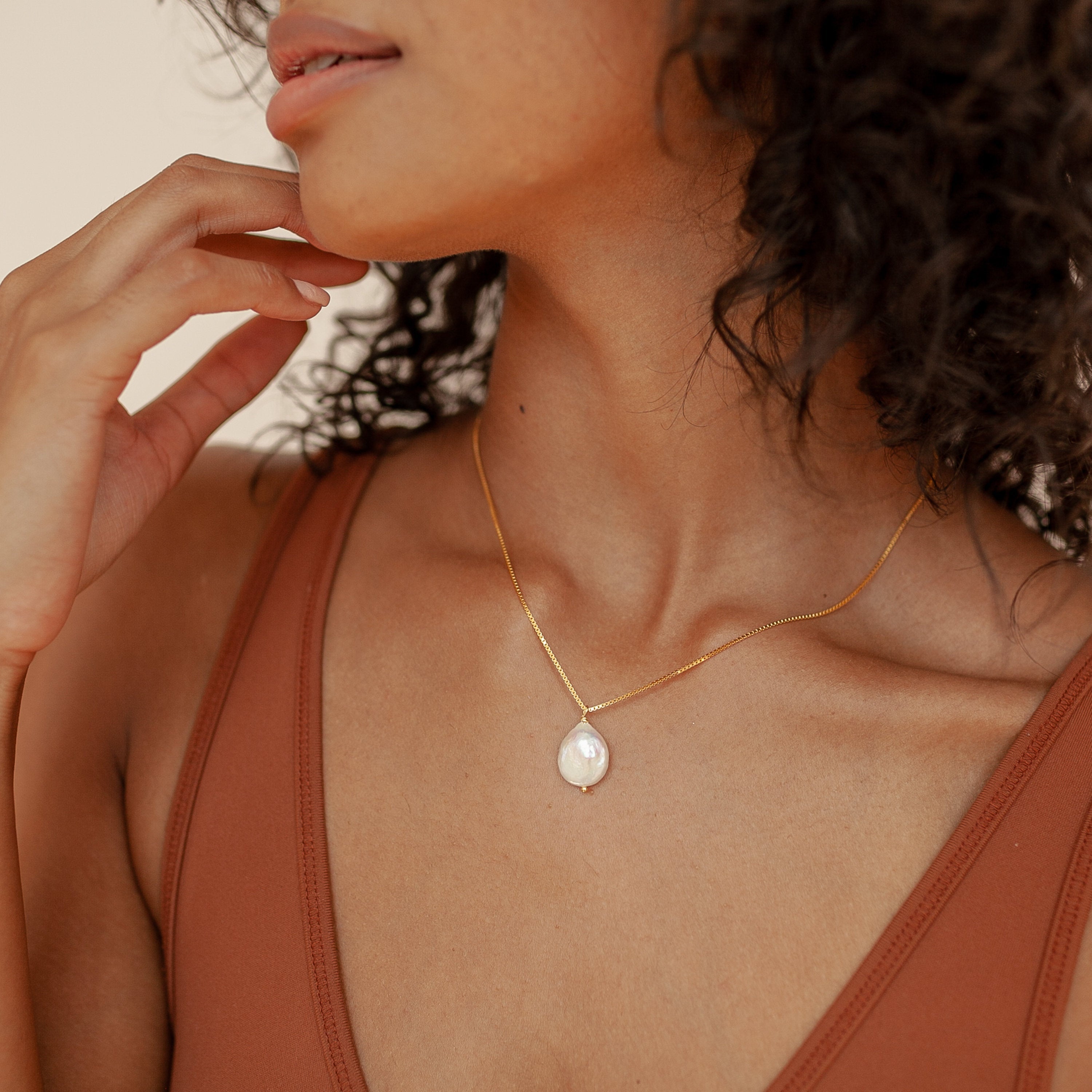 Baroque Pearl Pendant