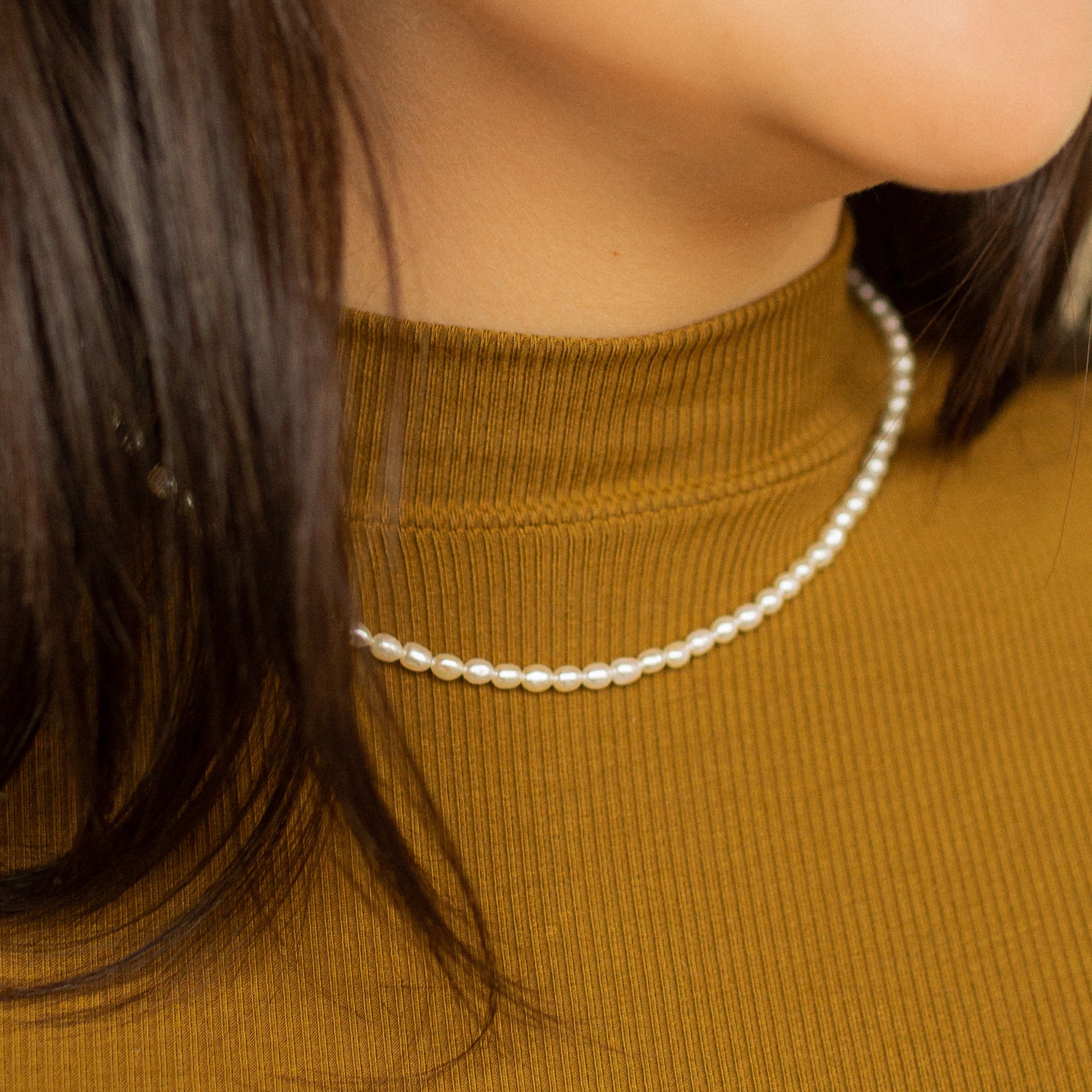 Delicate Pearl Necklace