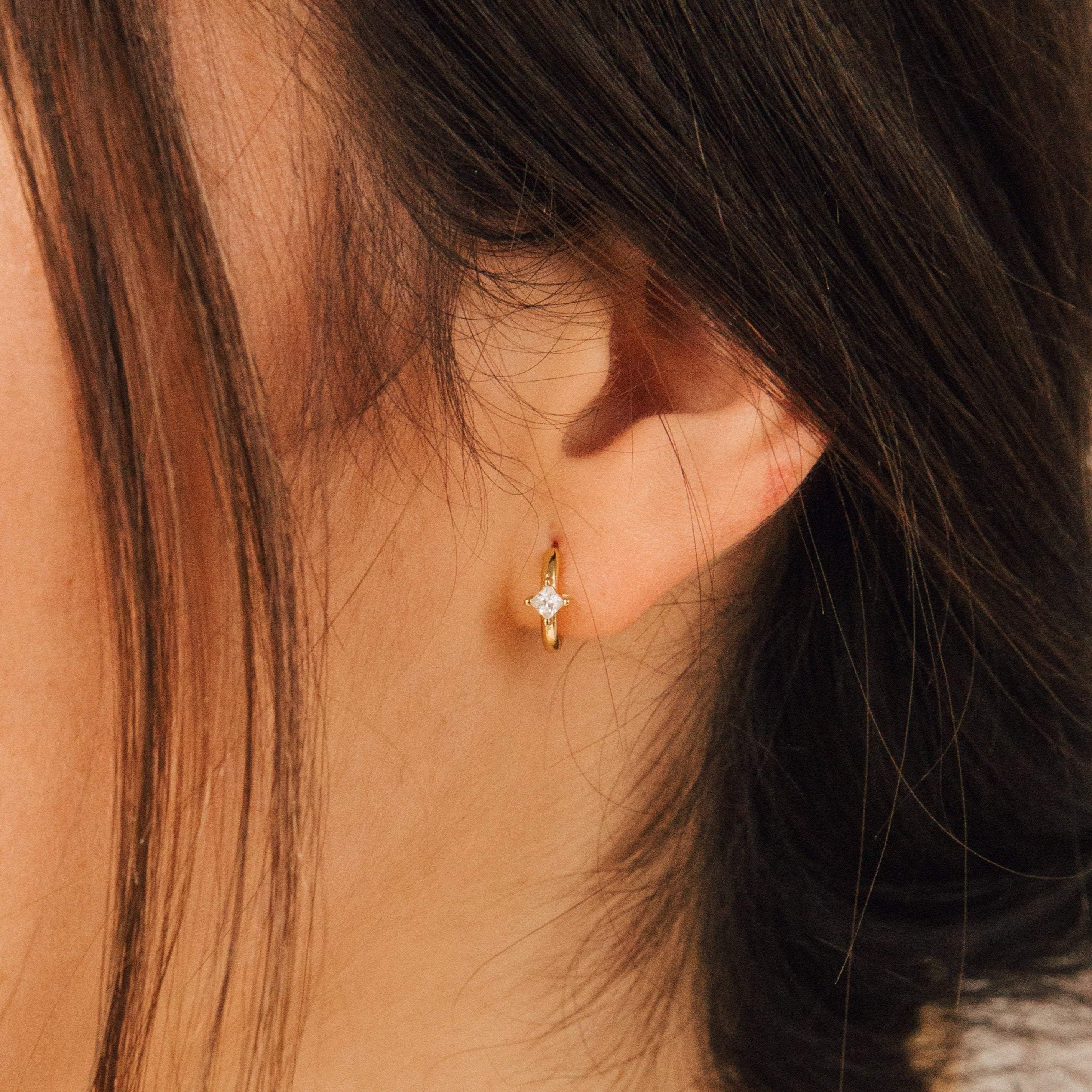 Juliet earrings in 18k gold