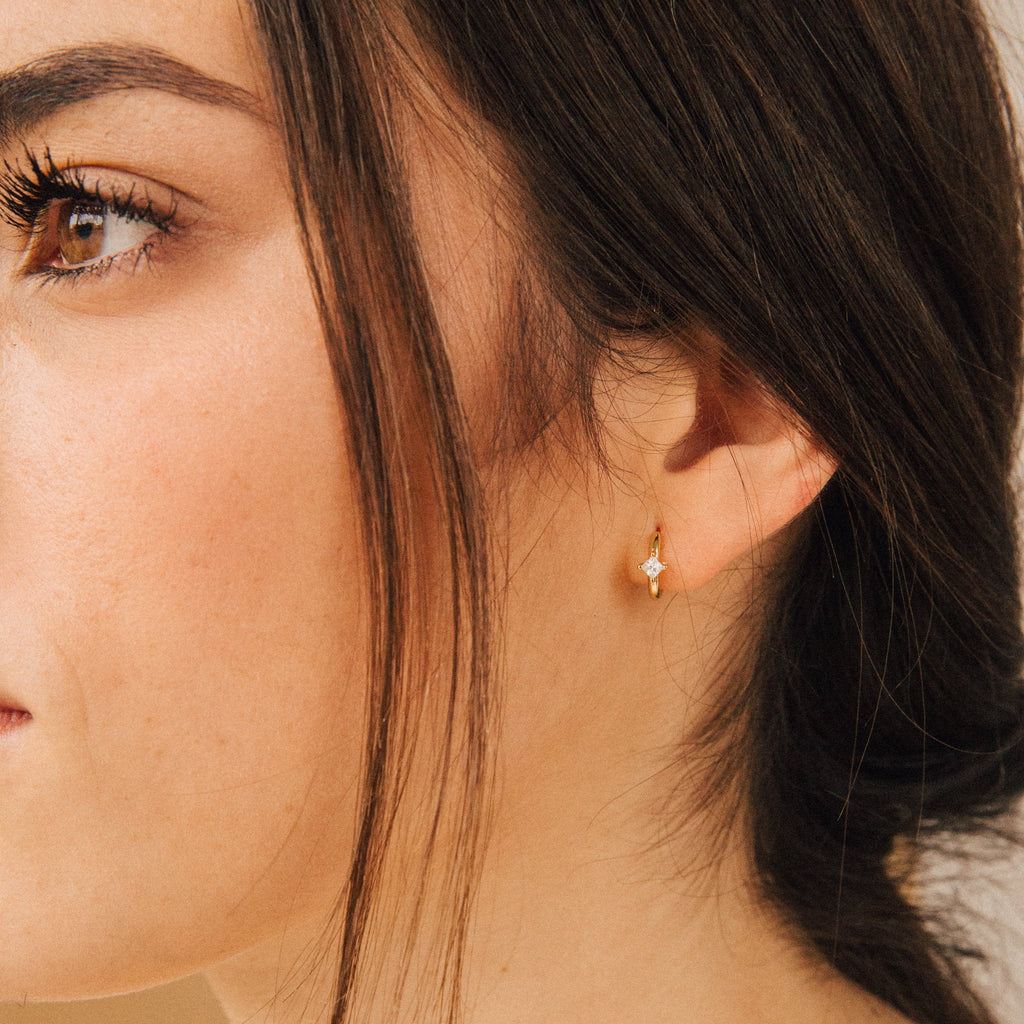 Juliet earrings in 18k gold