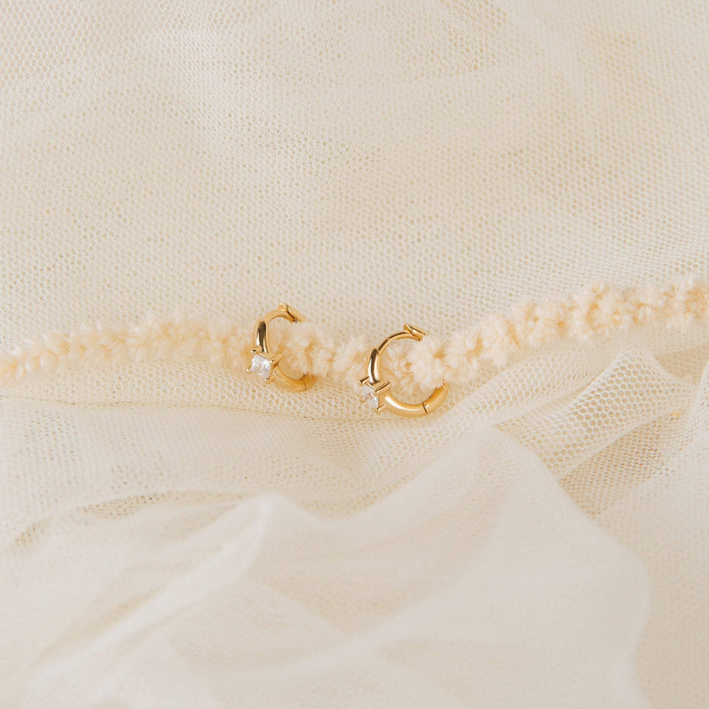 Juliet earrings in 18k gold