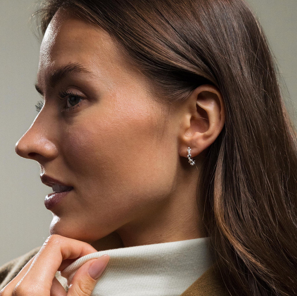 Pearl Charm Earrings