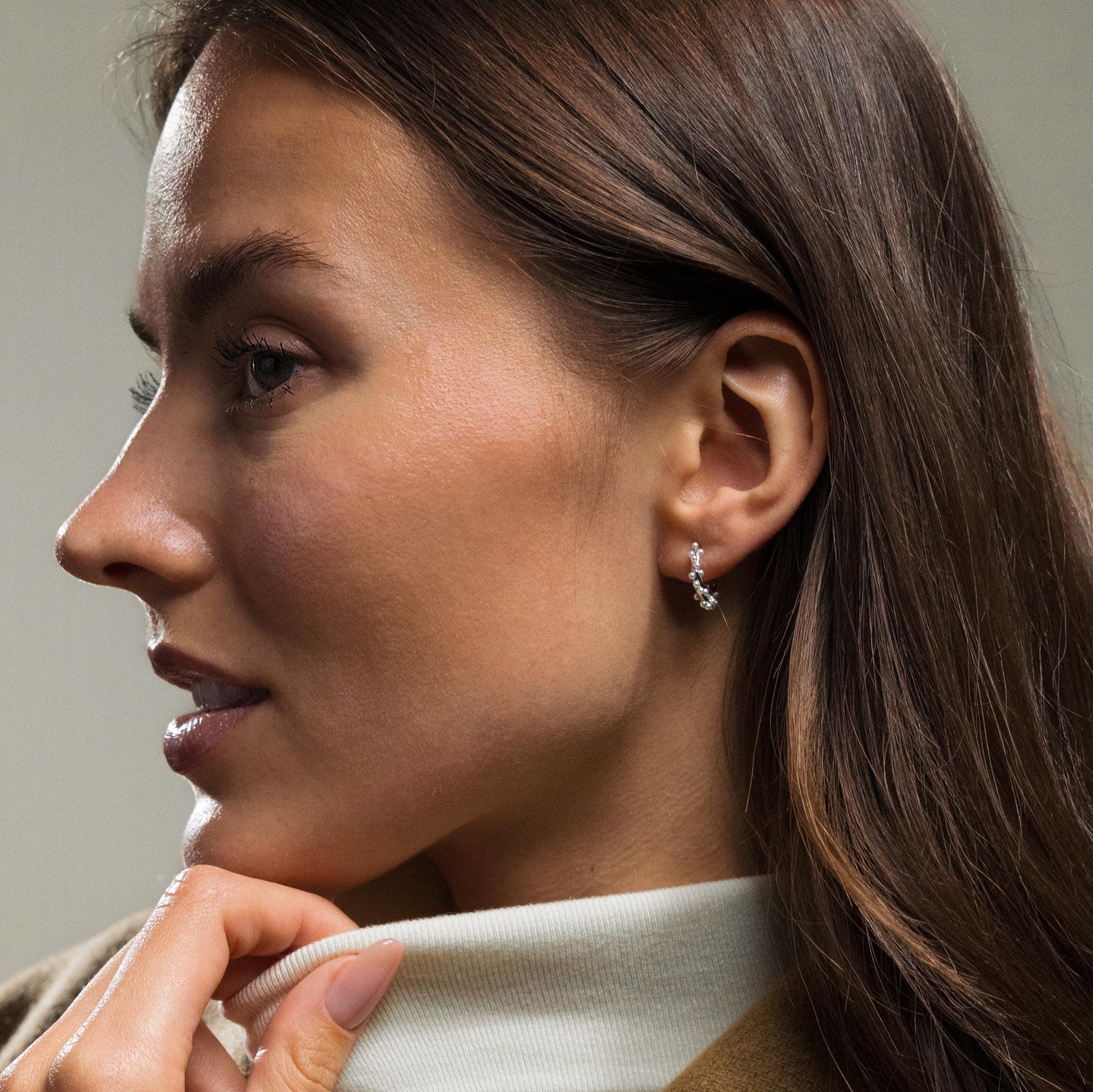 Pearl Charm Earrings