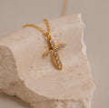 Sparkling Cross Necklace