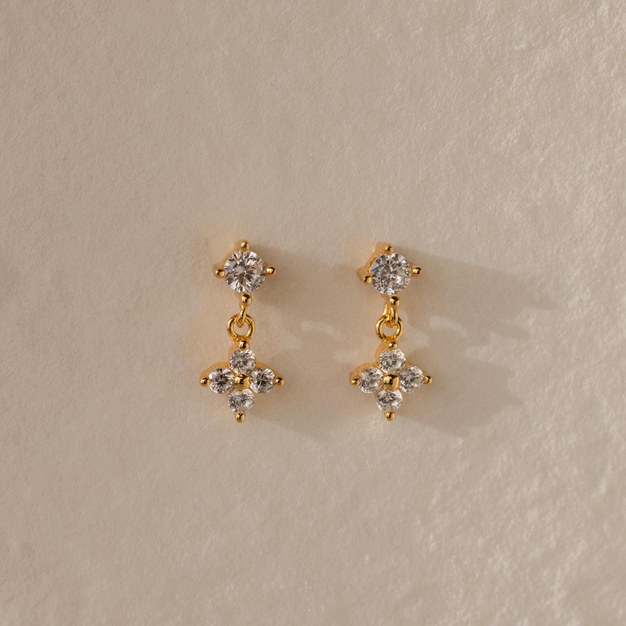 Delicate Flower Earrings
