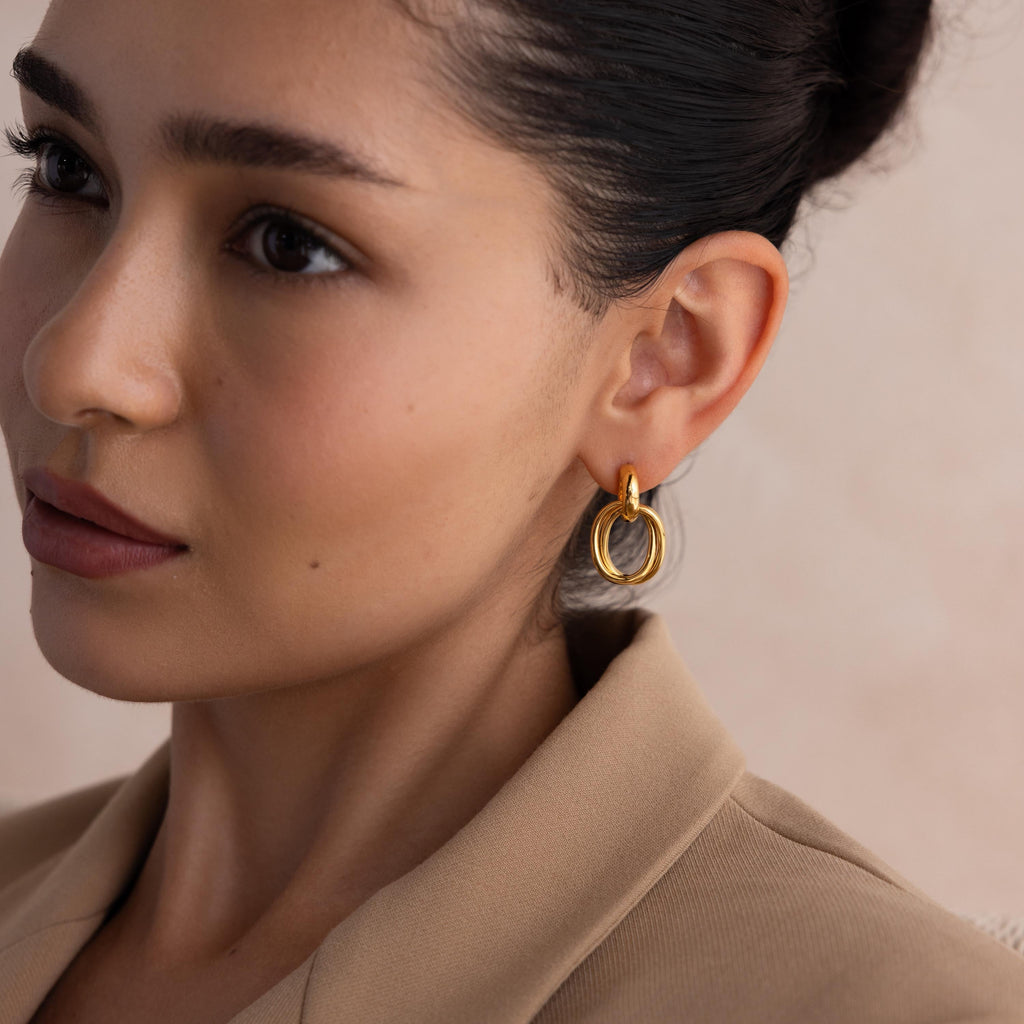 Golden Harmony Earrings