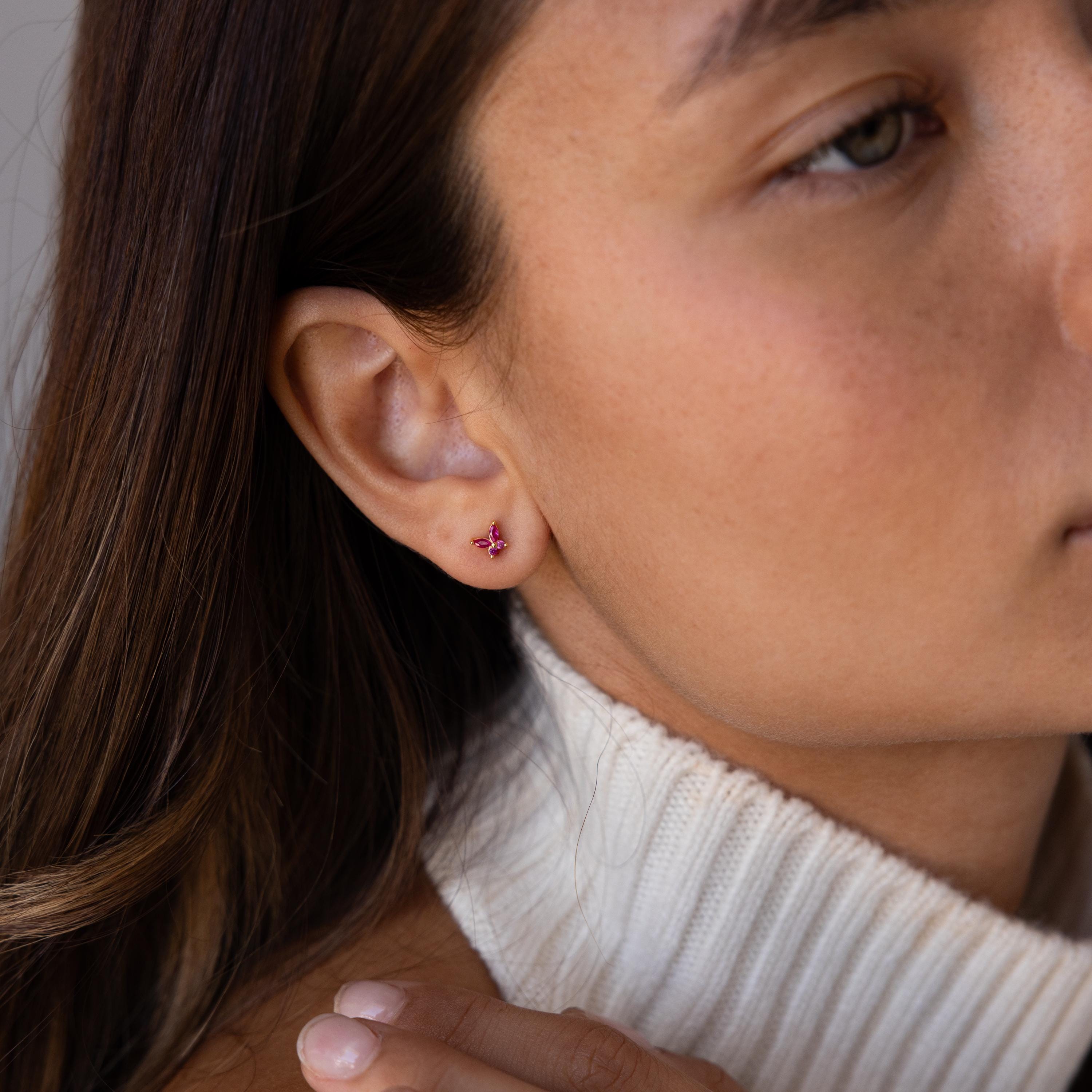 Petal Gem Earrings of the Month