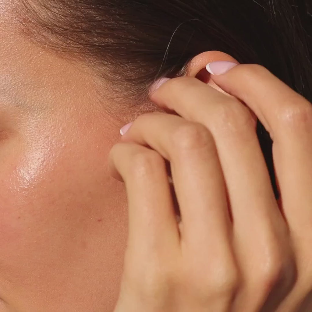 Essence Pearl Hoop Earrings