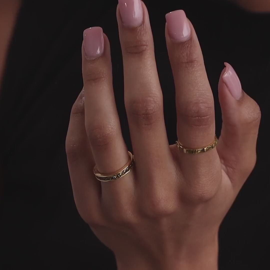 Imperial Garden Trio of Rings