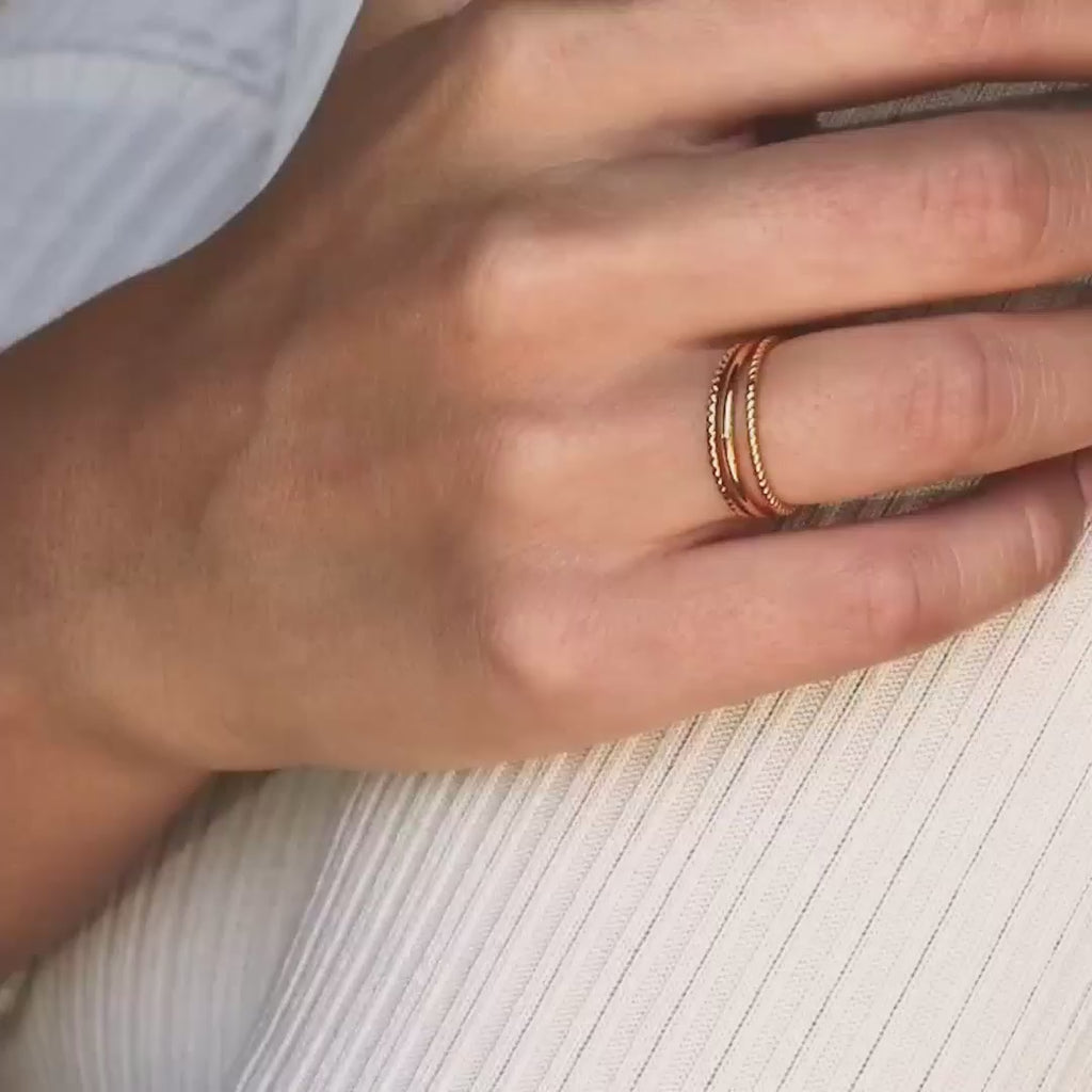 Maya Trio Ring Set