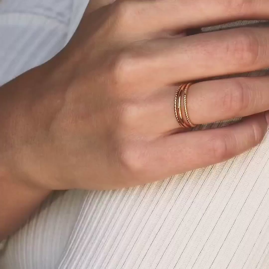 Maya Trio Ring Set